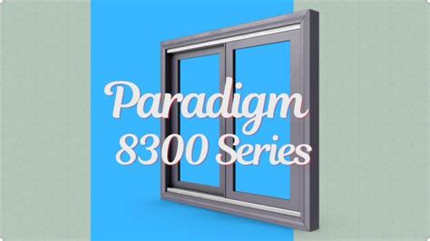 paradigm 8300 series|Paradigm Windows 8300 Series Prices And Reviews